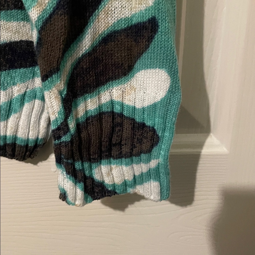 NIC+ZOE Teal and Black Knit Top NWOT - Picture 10 of 16